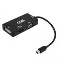 CONVERSOR NANO CABLE MINI DISPLAYPORT A VGA/DVI/HDMI 15CM NEGRO - Imagen 6