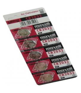 Maxell CR2032 pila botón 3V Lítio Pack 5 Unidades
