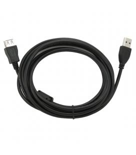Gembird Cable USB 2.0 A/M-A/H 3 Mts Ngr Ferr