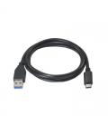 CABLE USB 3.1 GEN2 10Gbps 3A TIPO USB-C/M-A/M 1M - Imagen 8
