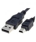 Nanocable CABLE USB 2.0, TIPO A/M-MINI USB 5PIN/M, 0.5 M - Imagen 1