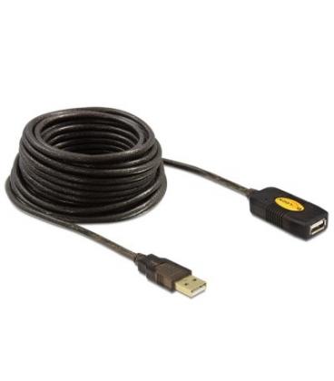 DELOCK Cable prolongador USB 2.0 10 metros - Imagen 1