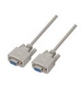 Nanocable CABLE SERIE NULL MODEM, DB9/H-DB9/H, 1.8 M - Imagen 3