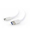 CABLE USB GEMBIRD USB 3.0 A TIPO C 1M BLANCO - Imagen 1