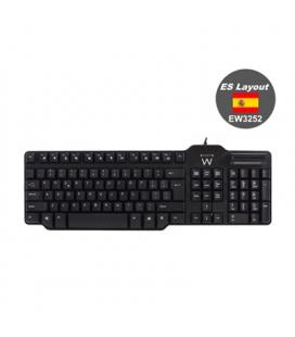 Ewent Teclado USB Con Lector DNI incorporado