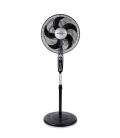 Ventilador de pie orbegozo sf 0149 negro - 60w - aspas 40cm - 3 velocidades - altura regulable hasta 128cm - cabezal inclinable 