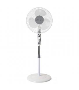 Ventilador de pie orbegozo sf 0147 blanco - 50w - aspas 40cm - 3 velocidades - altura regulable - cabezal oscilante - Imagen 1
