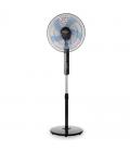 Ventilador de pie orbegozo sf 0244 - 55w - 5 aspas 40cm - 3 velocidades - programable - altura/inclinacion regulables - mando a 