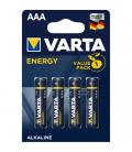 Blister varta 4 pilas alcalinas lr03 aaa energy - Imagen 1