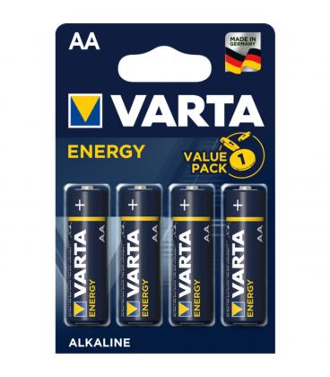 Blister varta 4 pilas alcalinas lr6 aa energy - Imagen 1