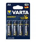 Blister varta 4 pilas alcalinas lr6 aa energy - Imagen 1