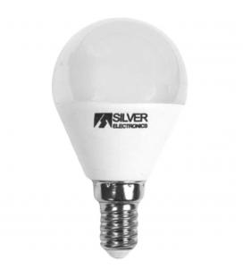 Bombilla led silver sanz 960714 esferica 7w - e14 - 3000k - Imagen 1