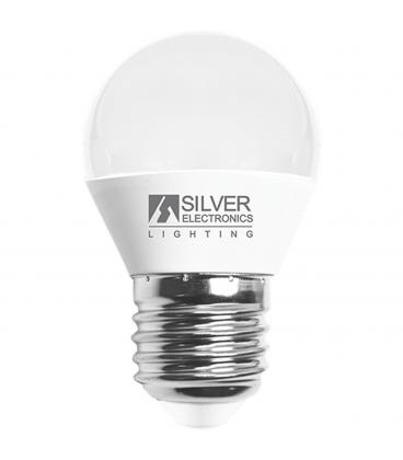 Bombilla led silver sanz 960727 esferica 7w - e27 - 3000k - Imagen 1