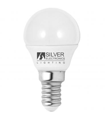 Bombilla led silver sanz 1960214 eco esferica 5w - e14 - 3000k - Imagen 1