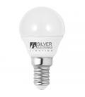 Bombilla led silver sanz 1960214 eco esferica 5w - e14 - 3000k - Imagen 1