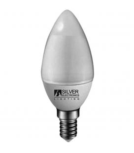 Bombilla led silver sanz 1970214 eco vela 5w - e14 - 3000k - Imagen 1