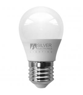 Bombilla led silver sanz 1960227 eco esferica 5w - e27 - 3000k - Imagen 1