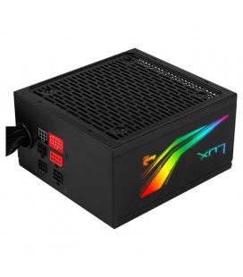 Fuente alimentación aerocool lux rgb 650m - 600w - ventilador 12cm - eficiencia bronze eu 80plus - 13 efectos iluminación - Imag