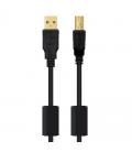 CABLE USB 2.0 IMPRESORA CON FERRITA, NEGRO, 3. M - Imagen 7