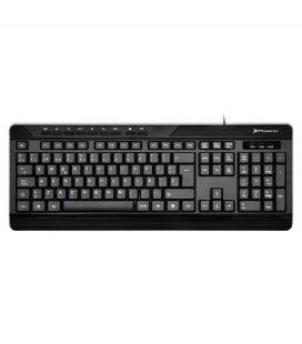 Teclado qwerty español multimedia phoenix phkeylight con cable usb - Imagen 1