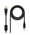 CABLE USB 2.0 IMPRESORA CON FERRITA, NEGRO, 2.0 M - Imagen 9