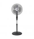 Ventilador de pie orbegozo sf 3347 - 50w - aspas 40cm - 3 velocidades - temporizador - altura regulable - cabezal oscilante - Im