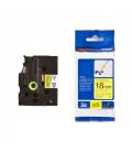 Brother TZeFX641 Cinta Flexible Negro/Amarillo 8m - Imagen 1