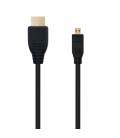 CABLE MICRO HDMI 1.4 (ALTA VELOCIDAD) A/M-D/M 0.8M - Imagen 4