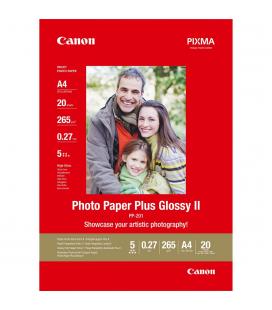 Papel fotografico canon 2311b019 brillo ii plus pp - 201 a4 - 20 hojas