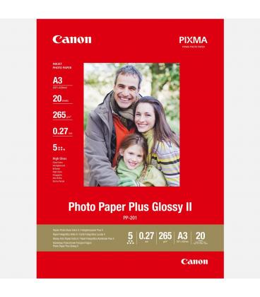 Papel fotografico canon 2311b020 brillo ii plus pp - 201 a3 - 20 hojas - Imagen 1
