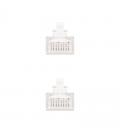 CABLE RED LATIGUILLO RJ45 CAT.5E UTP BLANCO, 1.0 M - Imagen 6