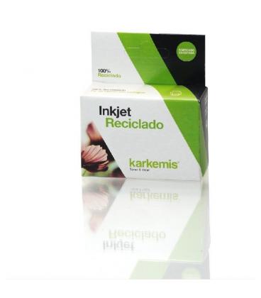 Cartucho de tinta karkemis reciclado brother lc980bk/lc1100bk - negro- 12ml - compatible según especificaciones - Imagen 1