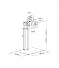 SOPORTE DE MESA TV/MON TOOQ 17-32 GIRA INCL NEGRO - Imagen 10