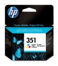 HP 351 CB337EE cartucho tricolor Officejet/Photosm - Imagen 1