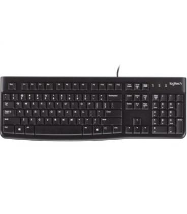 Teclado logitech k120 usb negro ruso - Imagen 1