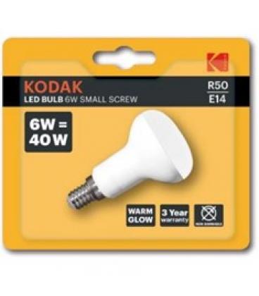 Bombilla kodak led reflectora r50 - e14 - 450lm - calido 3000k - 6w=40w - no regulable - Imagen 1