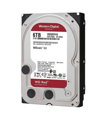 Disco duro interno western digital nas red wd60efax - 6tb - sata iii - 3.5'/ 8.89cm - 256mb - Imagen 1