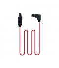 CABLE DATOS SATA ACODADO NANOCABLE 0.5M ROJO - Imagen 4