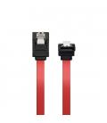 CABLE DATOS SATA ACODADO NANOCABLE 0.5M ROJO - Imagen 5