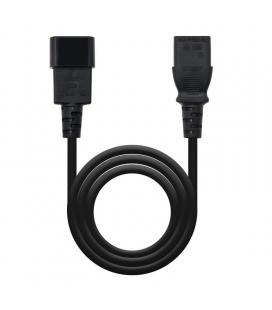 Cable alargador alimentación nanocable 10.22.0203 - c13/h-c14/m - 3m - negro - Imagen 1
