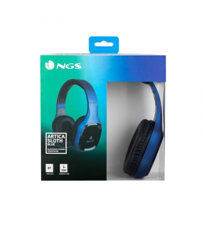 Auriculares bluetooth ngs ártica sloth blue bt5.0 Auriculares bluetooth ngs ártica sloth blue bt5.0
