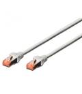 Cable red ewent latiguillo rj45 s - ftp cat 6 2m gris - Imagen 1