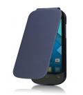 PROTECTOR FUNDA FLIP COVER ALCATEL C3 GREY - Imagen 2