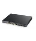 SWITCH ZYXEL XGS2210-28HP 24XRJ45 GIGABIT 4XSFP+ 10G L2 POE 802.3af - Imagen 2