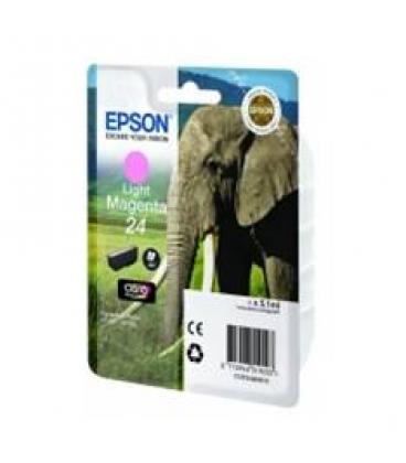 Cartucho tinta epson t242640 magenta claro para epson xp - 750 c13t24264010 - elefante - Imagen 1