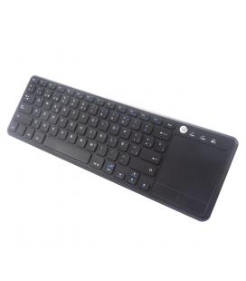 Teclado inalambrico coolbox touchpad coo - tew01 - bk - Imagen 1