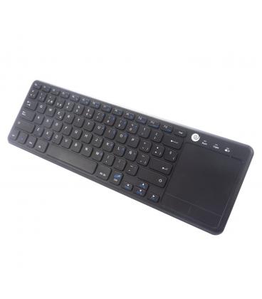 Teclado inalambrico coolbox touchpad coo - tew01 - bk - Imagen 1