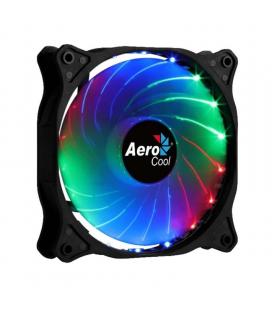 Ventilador aerocool cosmo 12 frgb - 12cm - 1000rpm - iluminación rgb fija - 23.9dba - conector molex - Imagen 1