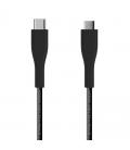 Cable usb 2.0 aisens a107-0350 - conectores usb tipo-c macho / tipo micro b macho - 2m - 3a - negro - Imagen 1