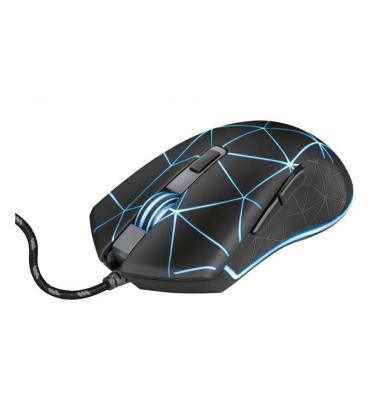 Ratón trust gaming gxt 133 locx - 800-4000ppp - iluminación led 4 efectos - 6 botones - cable usb 1.8m - Imagen 1